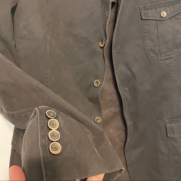 DKNY utility gray jacket 44R - Picture 4 of 6